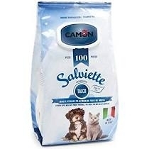 SALVIETTE DETERGENTI CAMON AL TALCO Igiene per cani e gatti