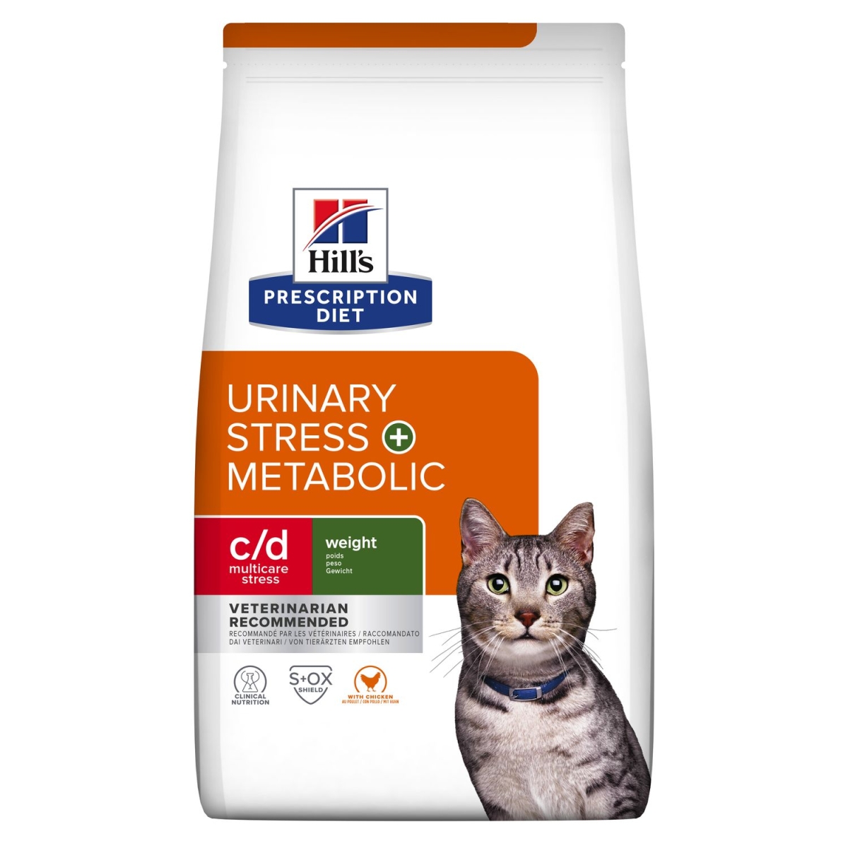 HILL'S PRESCRIPTION DIET C/D URINARY STRESS + METABOLIC 