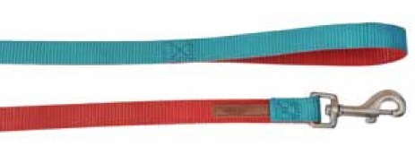 CAMON GUINZAGLIO DOUBLE PREMIUM ROSSO/OTTANIO 