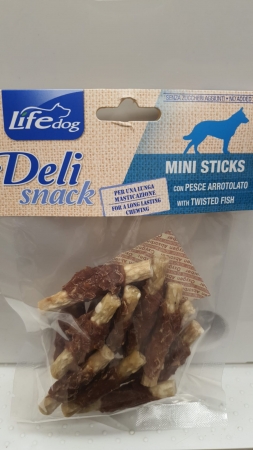 LIFE PET CARE MINISTICK MASTICATIVI PESCE Cani