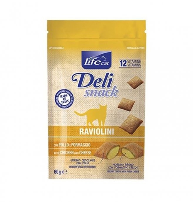 RAVIOLINI GATTO POLLO/FORMAGGIO