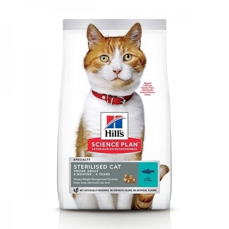 HILL'S PET NUTRITION SCIENCE PLAN ADULT STERILISED CAT CON TONNO Gatti