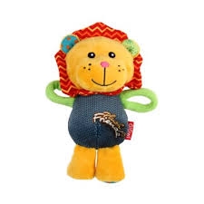 GIGWI LION PLUSH FRIENDZ W/SQUEAKER
