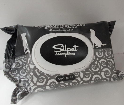 SILPET WIPES TALCO Cani