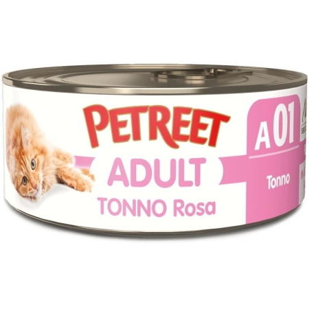 PETREET ADULT TONNO ROSA A01 Gatti