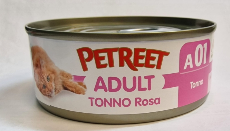 PETREET NATURA TONNO ROSA Gatti