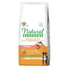 NATURAL SENSITIVE NO GLUTEN MEDIUM & MAXI ADULT CON SALMONE 