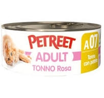 PETREET NATURA TONNO ROSA CON PATATE A07 Gatti