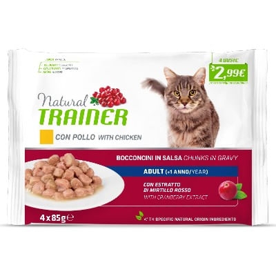 TRAINER NATURAL FELINE FLOWPACK AL POLLO