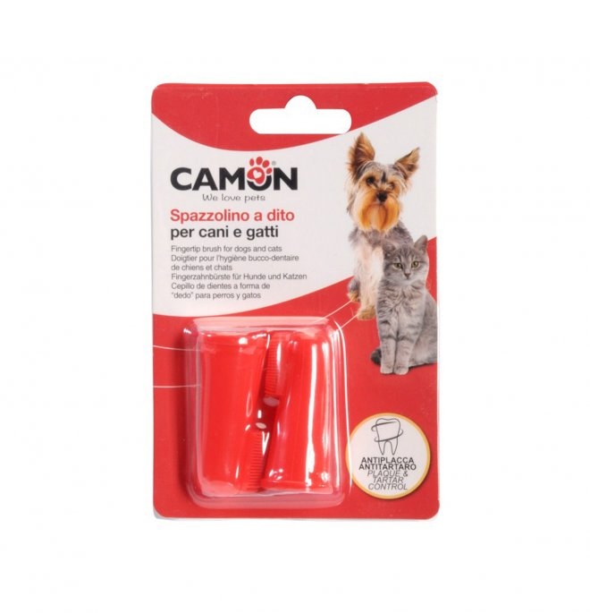 CAMON SPAZZOLINO A DITO CANI/GATTI 