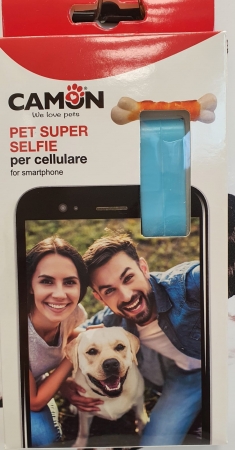 CAMON PET SUPER SELFIE ACCESSORIO IN SILICONE PER SMARPHONE Accessori cani e gatti