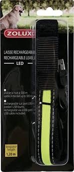 GUINZAGLIO RICARICABILE LED NYLON 