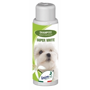 UNION B.I.O. SHAMPOO SUPER WHITE MANTI BIANCHI Igiene per cani e gatti