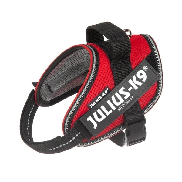 JULIUS K9  IDC-POWAIR SUMMER HARNESS ROSSO