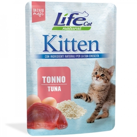 LIFE PET CARE LIFE CAT NATURAL KITTEN TONNO Gatti