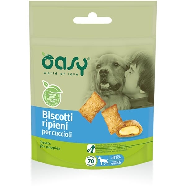 OASY SNACK BISCOTTI RIPIENI PER CUCCIOLI