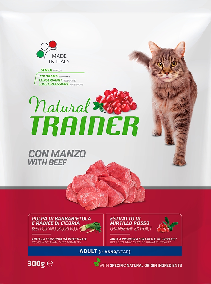 TRAINER NATURAL CAT ADULT BEEF 