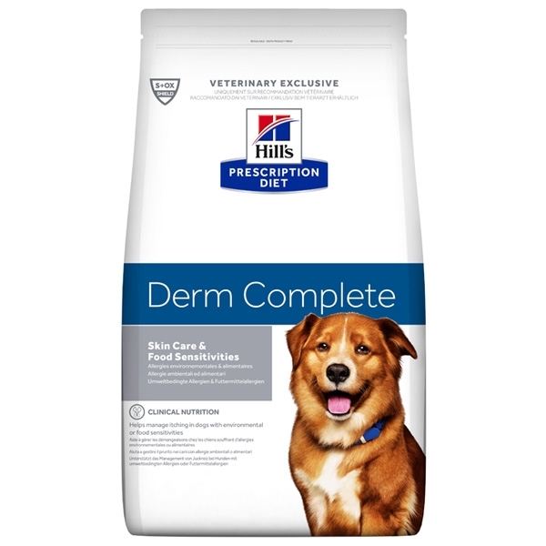 HILL'S PET NUTRITION  CANINE DERM COMPLETE 