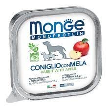 MONGE  NATURAL SUPERPREMIUM MONOPROTEICO CONIGLIO E MELA 