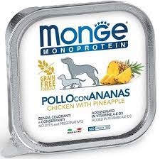 MONGE  NATURAL SUPERPREMIUM MONOPROTEICO POLLO E ANANAS 