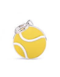 MEDAGLIETTA CERCHIO L TENNIS CHARMS MY FAMILY 