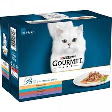 PURINA GOURMET PERLE FILETTINI IN SALSA MULTIPACK