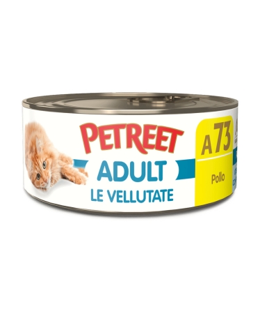 PETREET NATURA LE VELLUTATE ADULT POLLO A73 Gatti