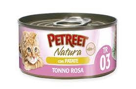 PETREET NATURA TONNO ROSA CON PATATE Gatti
