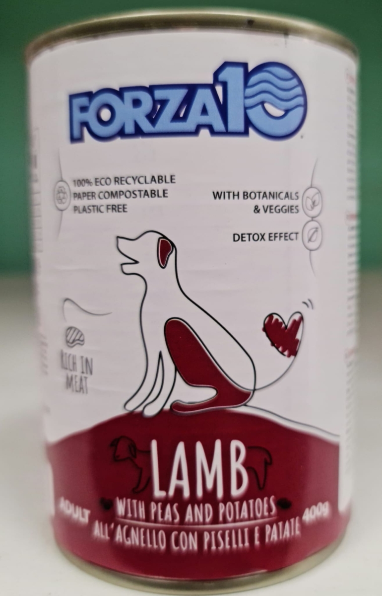 FORZA 10 MANTENIMENTO AGNELLO CON PISELLI E PATATE 