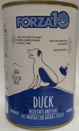 FORZA 10 MANTENIMENTO ANATRA CON AVENA E PISELLI Cani