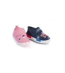 GIOCO LATEX C/OVATTA E SQUEAKER SCARPE ROSA + BLU