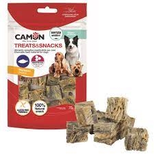 CAMON CUBI DI PELLE DI MERLUZZO Cani
