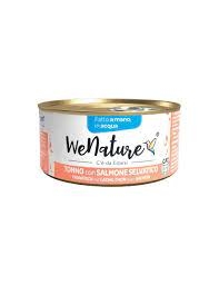 WENATURE TONNO CON SALMONE SELVATICO IN ACQUA Gatti