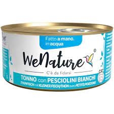 WENATURE TONNO CON PESCIOLINI IN ACQUA 