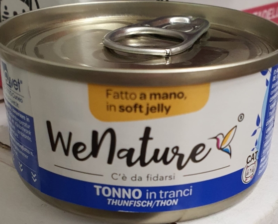 WENATURE TONNO AL NATURALE  IN JELLY Gatti
