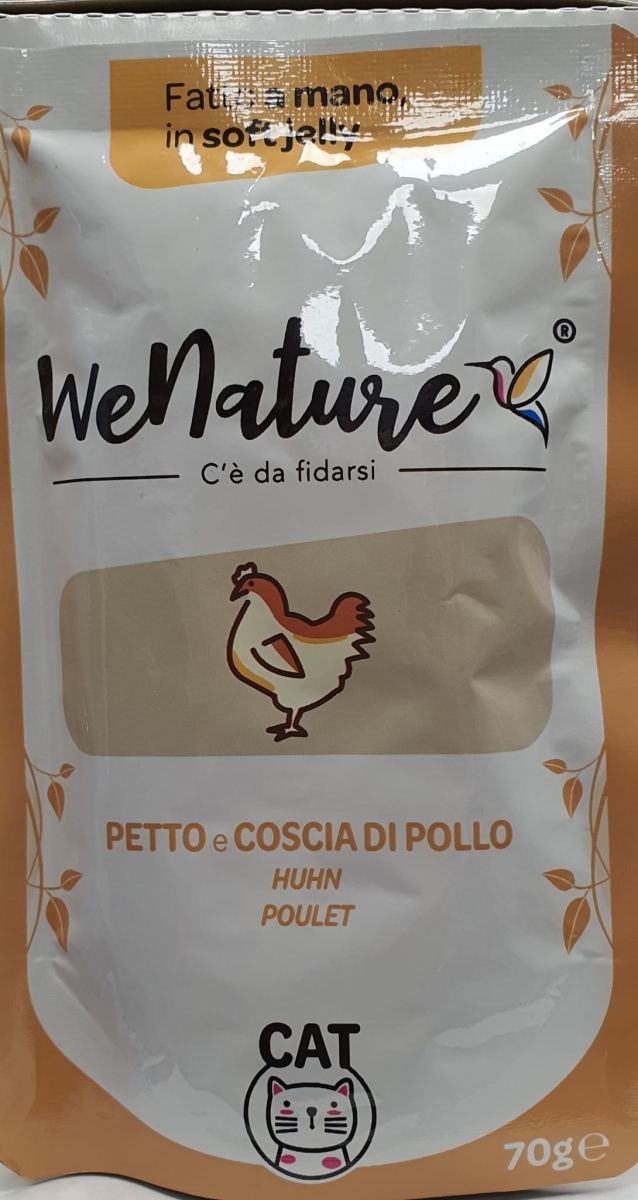WENATURE PETTO E COSCIA DI POLLO IN SOFT JELLY 