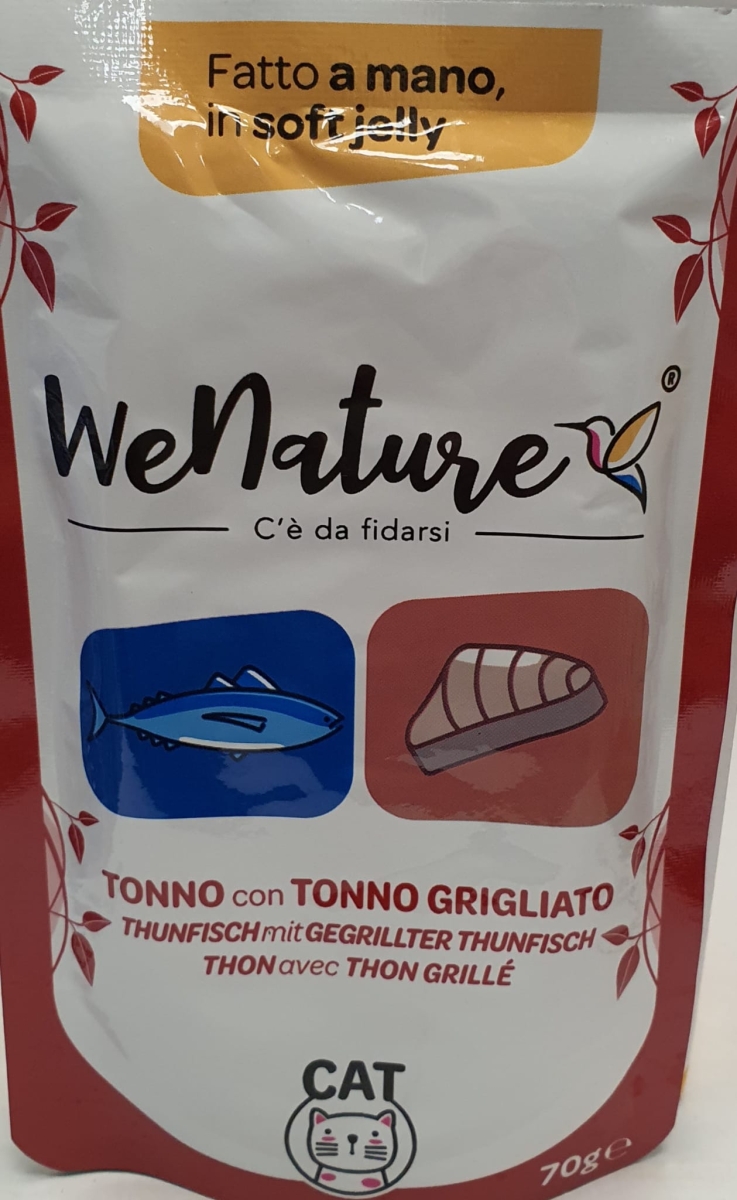 WENATURE TONNO CON TONNO GRIGLIATO IN SOFT JELLY 