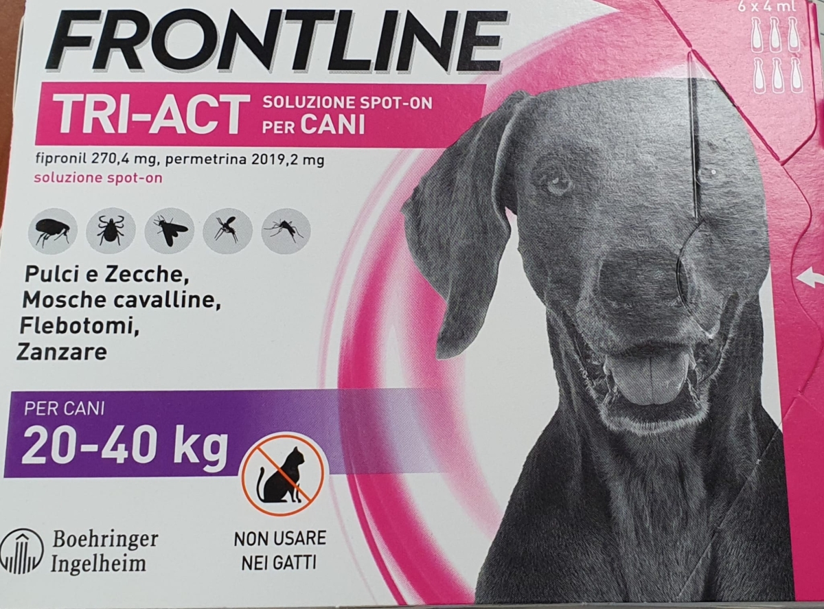 BOEHRINGER INGELHEIM FRONTLINE TRI-ACT  SPOT ON L 6 PIP