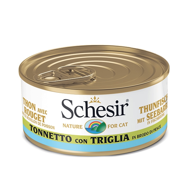 SCHESIR TONNETTO CON TRIGLIA IN BRODO DI COTTURA 