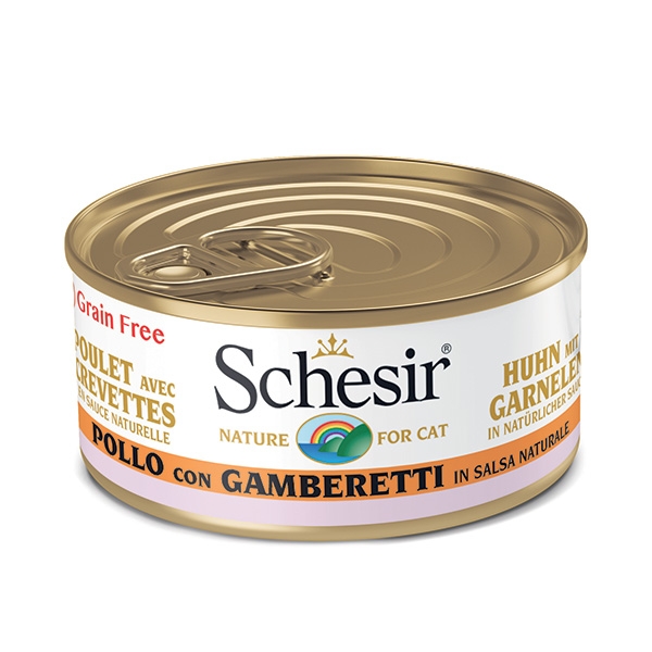 SCHESIR POLLO CON GAMBERETTI IN SALSA NATURALE