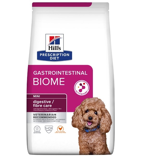 HILL'S PRESCRIPTION DIET CANINE GASTROINTESTINAL BIOME MINI POLLO 