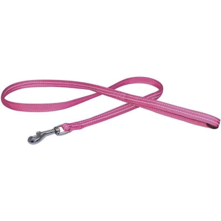 CROCI GUINZAGLIO NYLON SOFT REFLECTIVE FUCSIA Cani