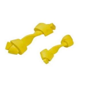 GIOCO GOMMA ROPE S JAUNE Cani