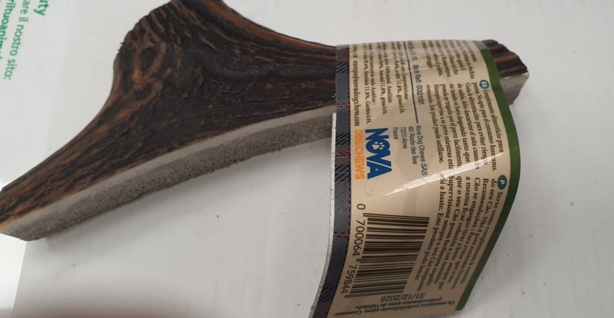 ANTOS ANTLER SPLIT CORNA DI CERVO 100% NATURALE