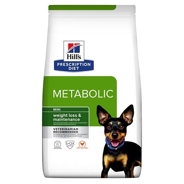 HILL'S PET NUTRITION  PRESCRIPTION DIET METABOLIC CANINE MINI WEIGHT MANAGEMENT 