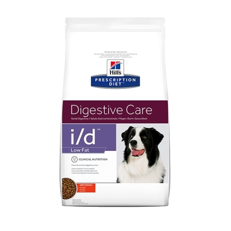 HILL'S PET NUTRITION  PRESCRIPTION DIET I/D DIGESTIVE CARE LOW FAT Cani