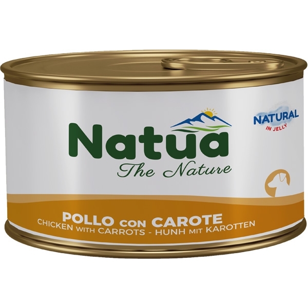 NATUA  NATURAL ADULT DOG JELLY POLLO E CAROTE 