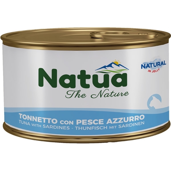 NATUA  NATURAL ADULT JELLY TONNETTO CON PESCE AZZURRO 