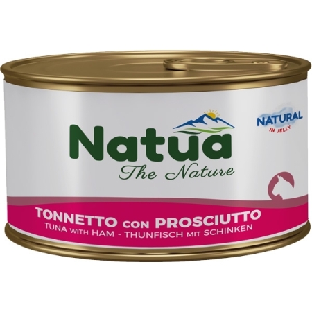 NATUA  NATURAL ADULT JELLY TONNETTO CON PROSCIUTTO Gatti