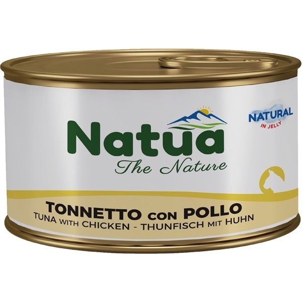 NATUA  NATURAL ADULT JELLY TONNETTO CON POLLO 